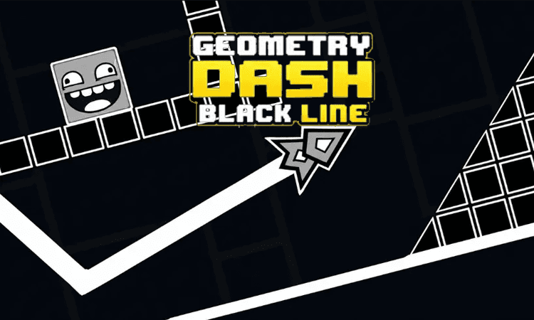 Geometry Dash Black Line Geometry Dash Black Line img