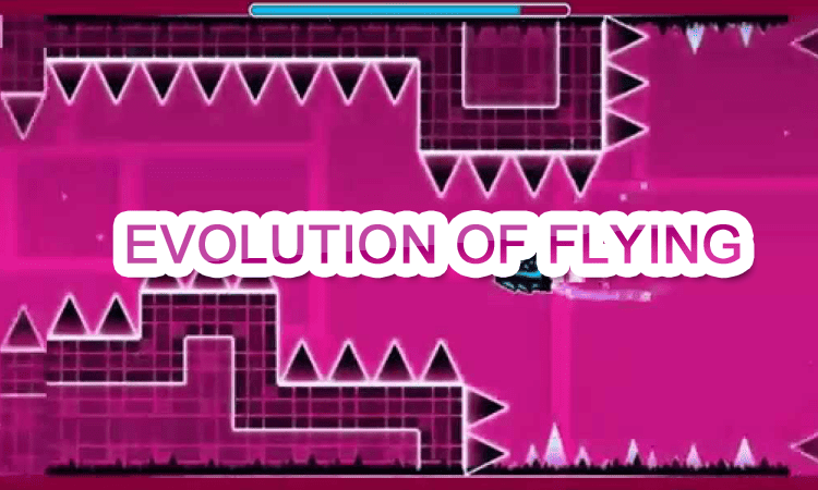 Geometry Dash Evolution of Flying Geometry Dash Evolution of Flying img