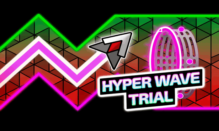 Geometry Dash Hyper Wave Geometry Dash Hyper Wave img