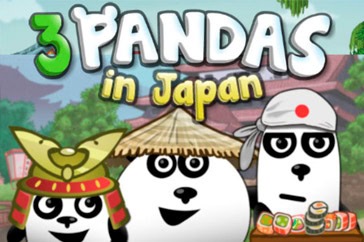 Jugar a 3 Pandas en Japón