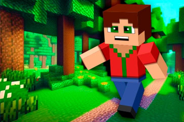 Jugar a Minicraft