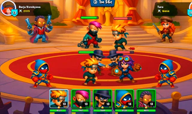 Captura de pantalla de Clash of Heroes: RPG Adventure