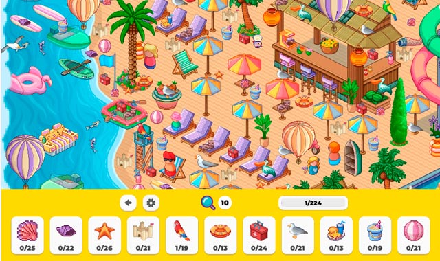 Captura de pantalla de Hidden Object Island