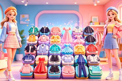 Jugar a Girl’s Closet: Match & Clear
