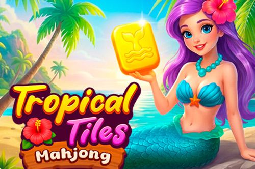 Jugar a Tropical Tiles Mahjong