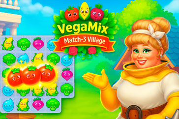 Jugar a VegaMix Match-3 Village